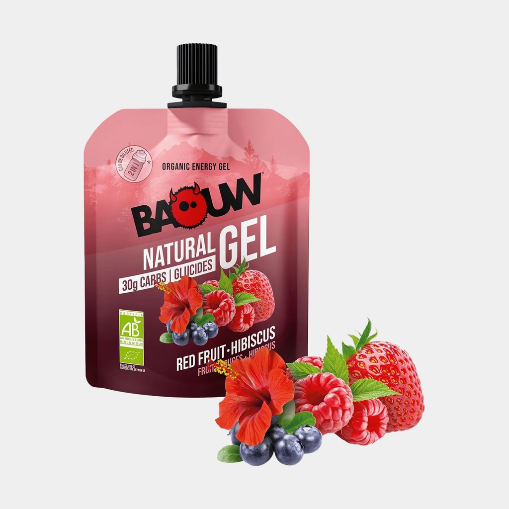Gel Naturel Bio 85g Fruits Rouges / Hibiscus