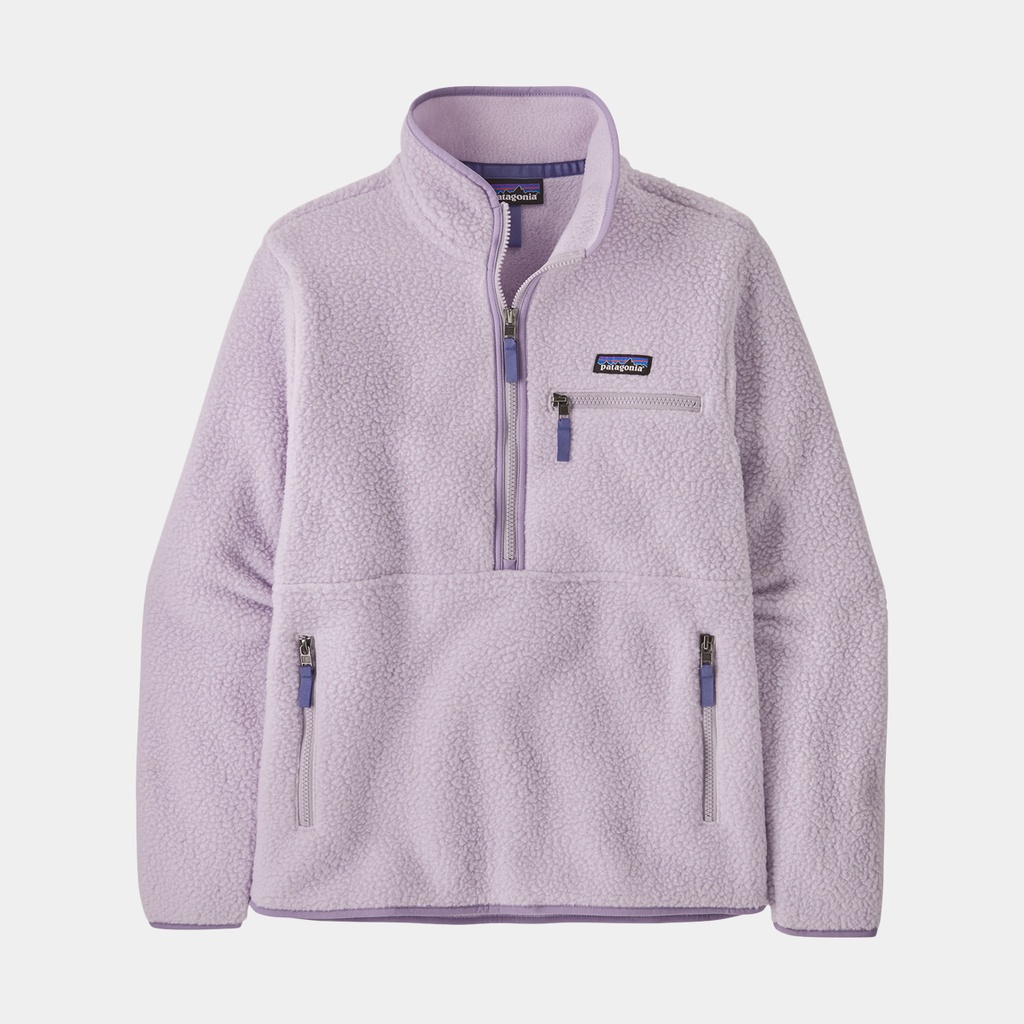 Retro Pile Fleece Marsupial Women Foxglove Purple