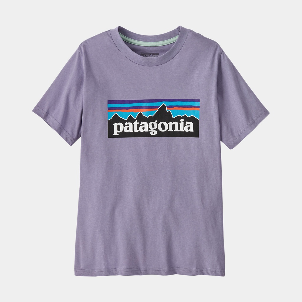 P-6 Logo T-Shirt Kids Rock Wash: Concrete Purple