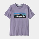 P-6 Logo T-Shirt Kids Rock Wash: Concrete Purple