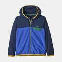 Micro D Snap-T Fleece Jacket Kids Eddy Blue
