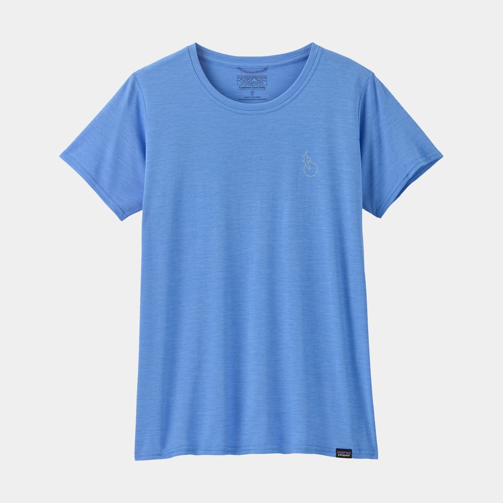 Cap Cool Daily Graphic Shirt Waters Women Swelldrifter: Abundant Blue X-Dye