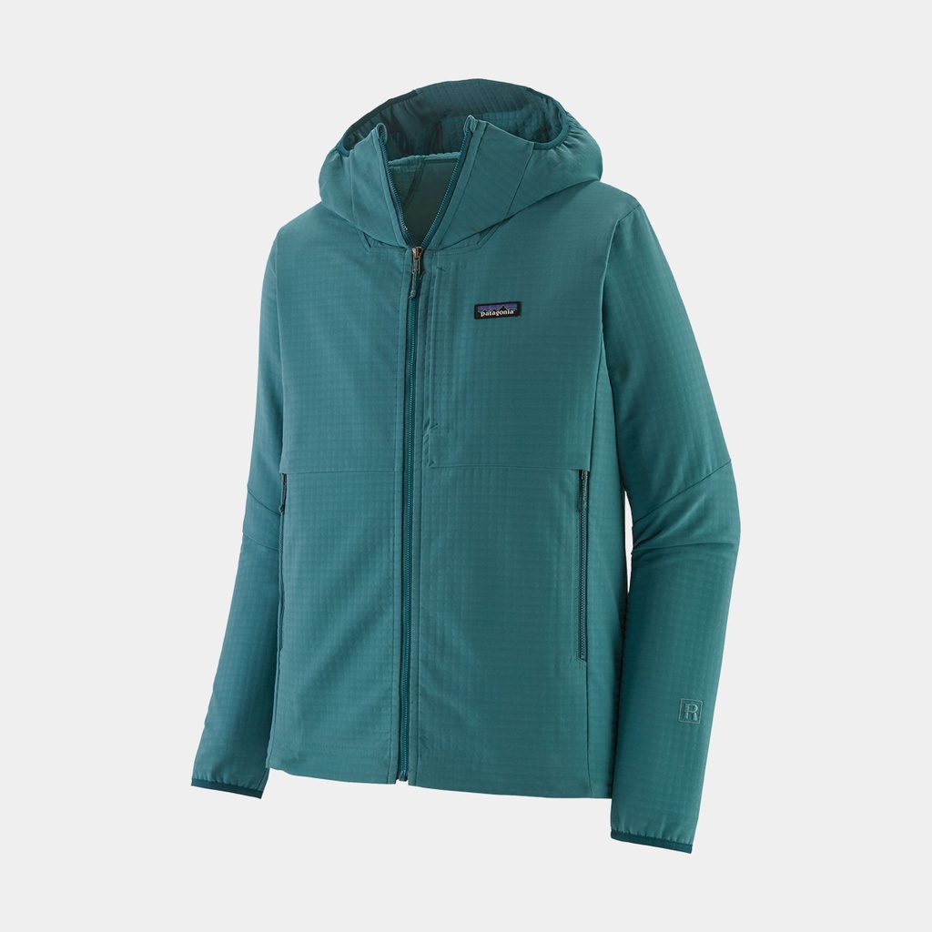 R1 TechFace Hoody Wetland Blue