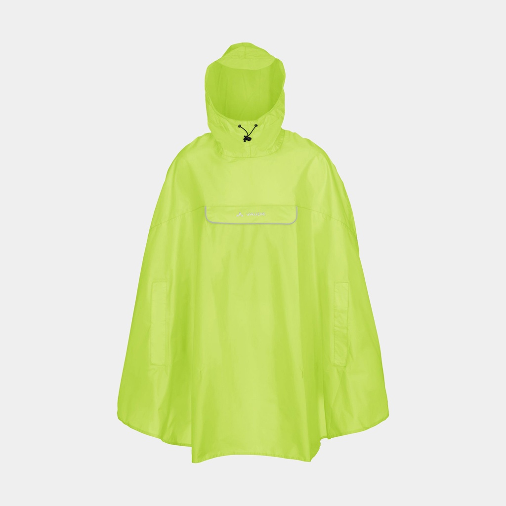 Valdipino Poncho Neon Yellow Uni