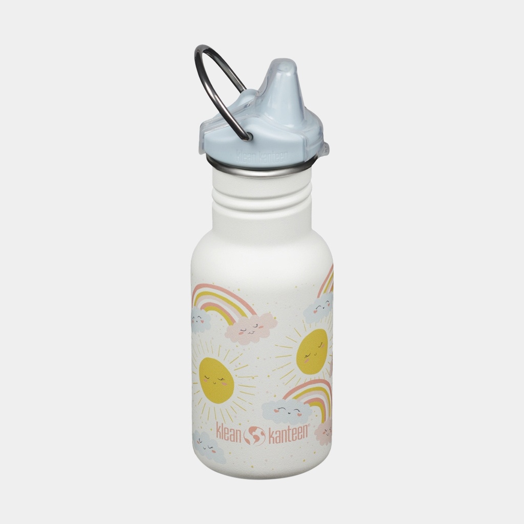 Classic Narrow Kid With Sippy Cap 12oz (355ml) Rainbows
