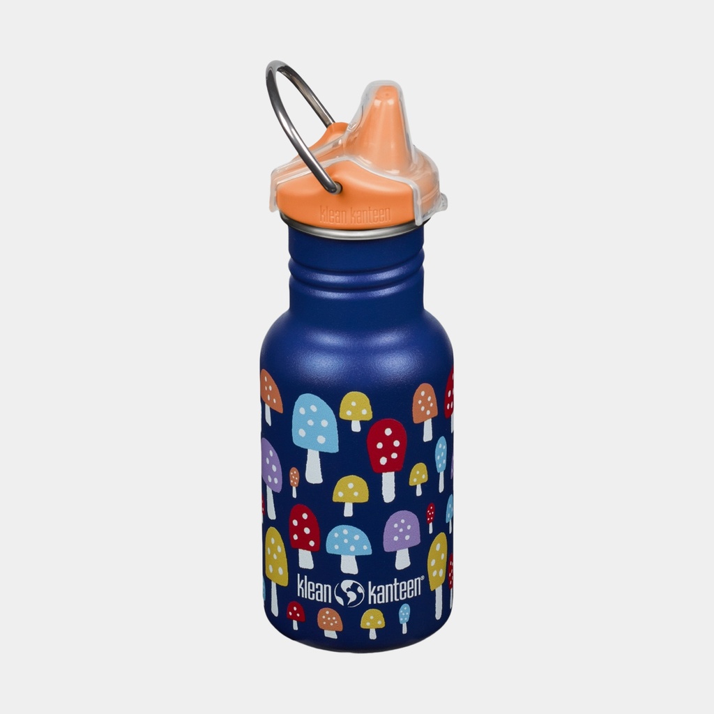 Classic Narrow Kid With Sippy Cap 12oz (355ml) Mushrooms