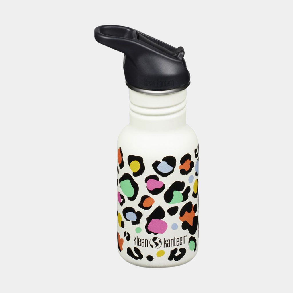 Classic Narrow Kid With Flip Sport Cap 12oz (355ml) Leopard Print