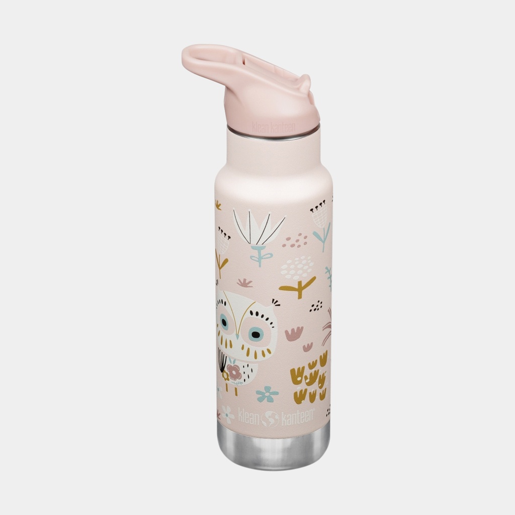 Insulated Classic Narrow Kid With Flip Sport Cap 12oz (355ml) Owlet