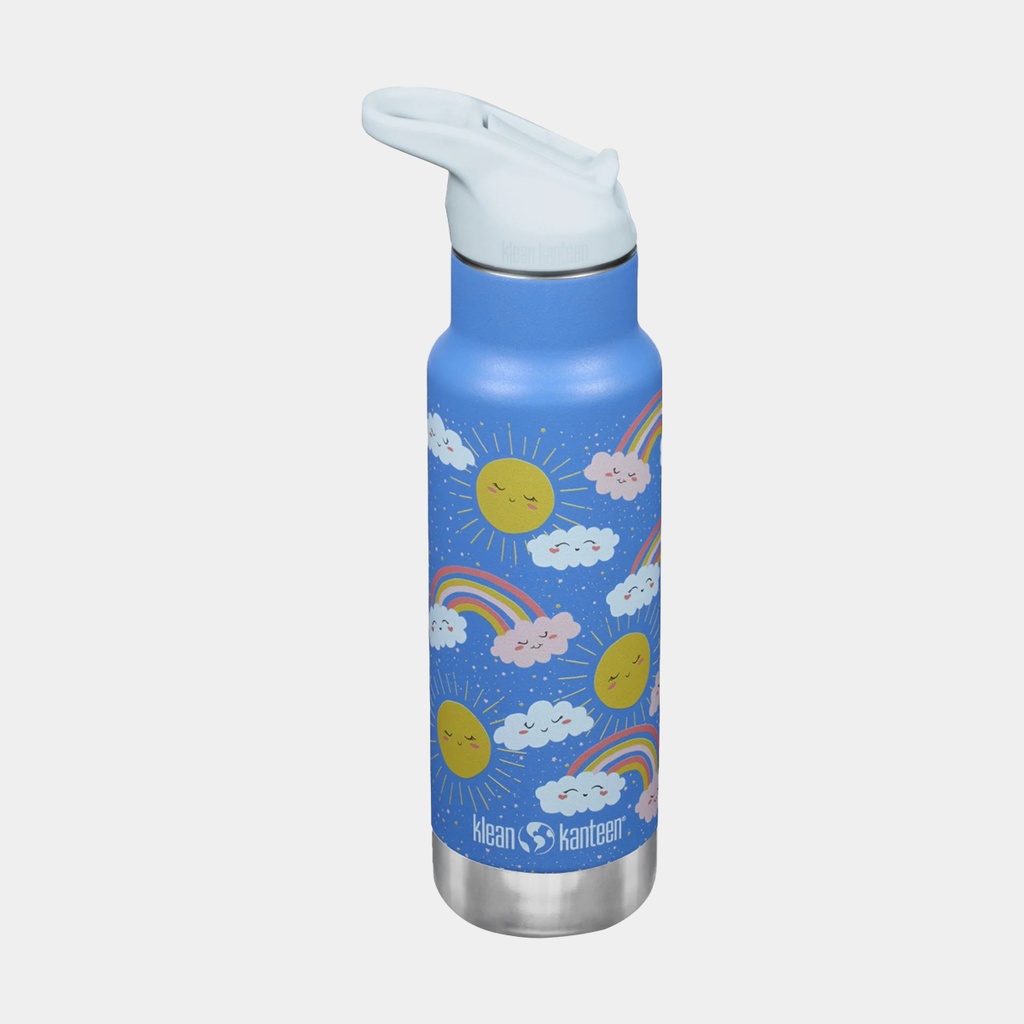 Insulated Classic Narrow Kid With Flip Sport Cap 12oz (355ml) Rainbows