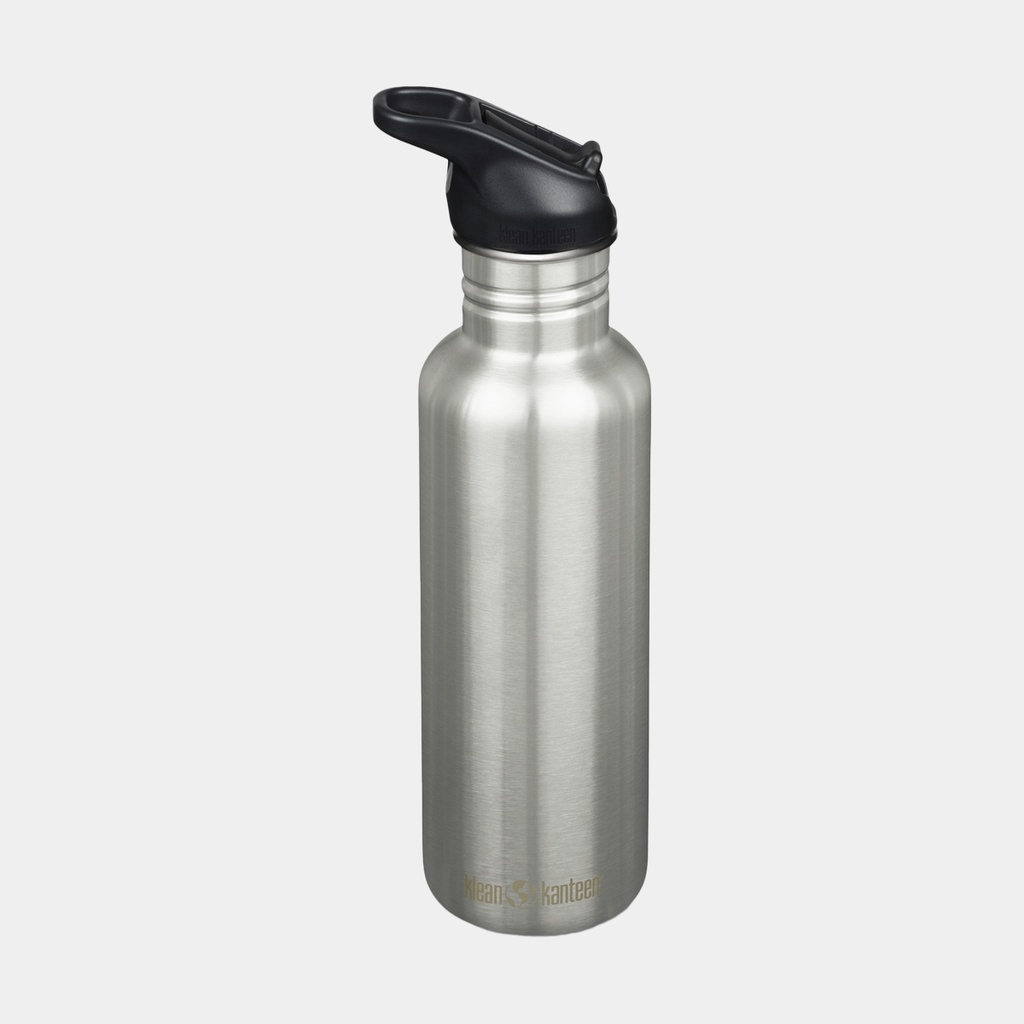 Classic With Flip Sport Cap 27oz (800ml) Brushed Stainless