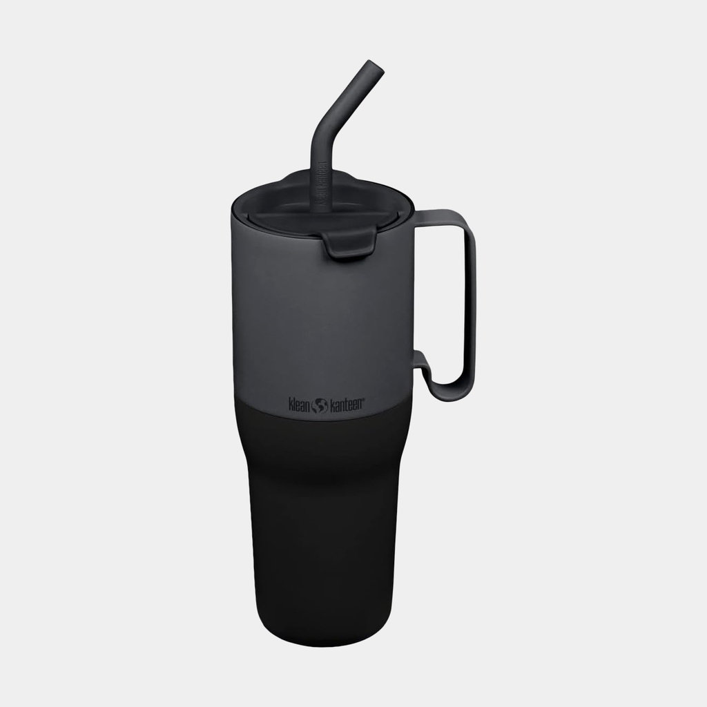 Mug Insulated With Straw and Flip Lid 36oz (1 065ml) Asphalt