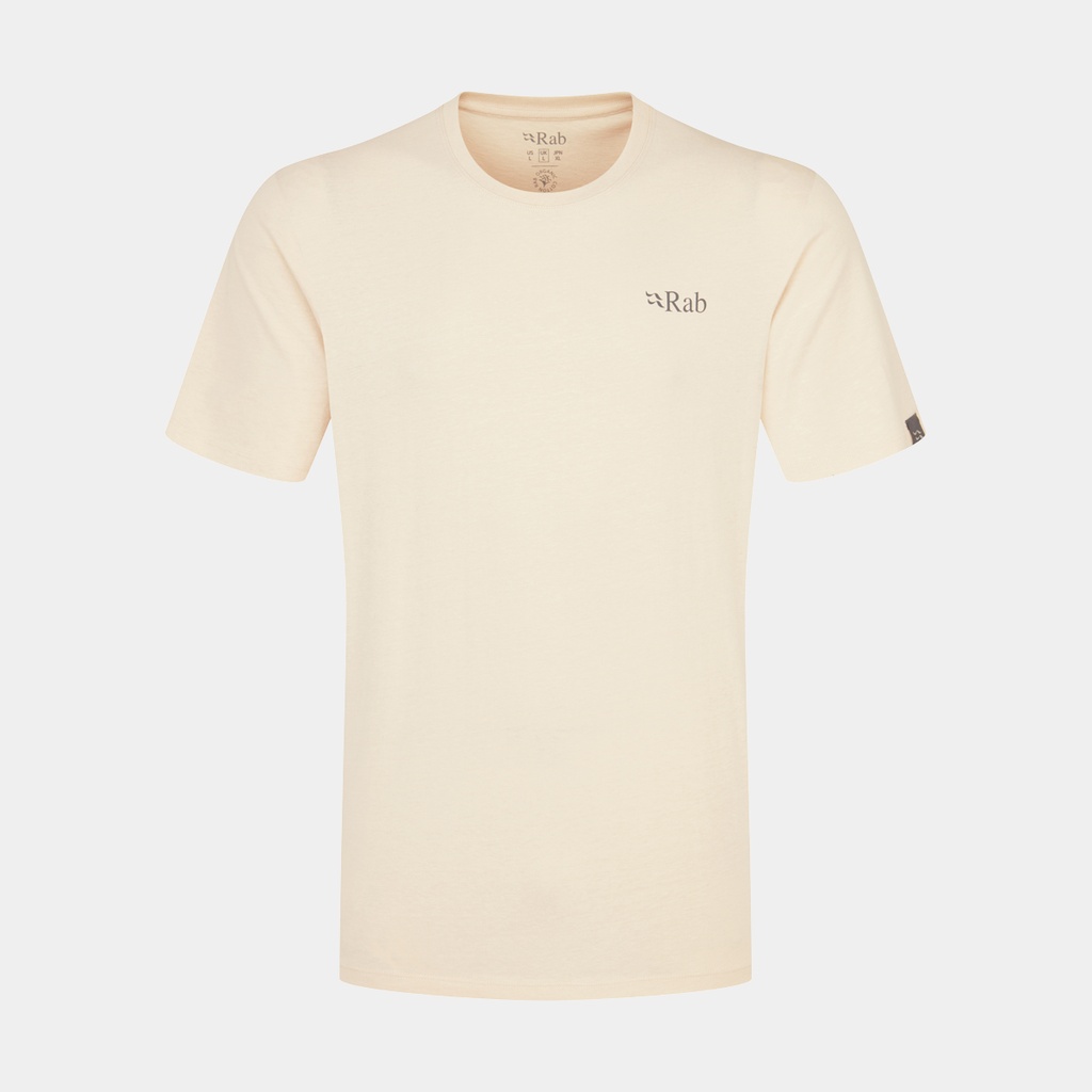 Stance Mountain Peak Tee Ecru