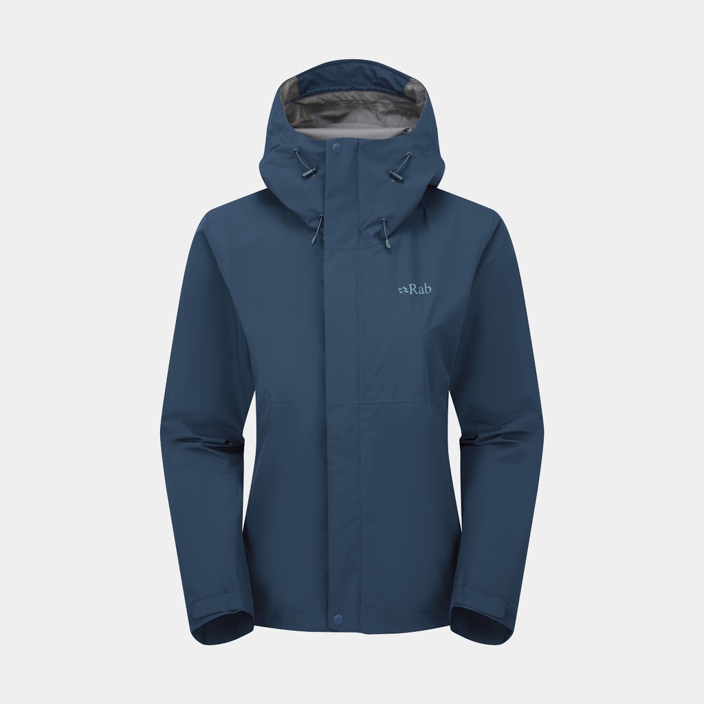 Downpour Jacket Women Tempest Blue