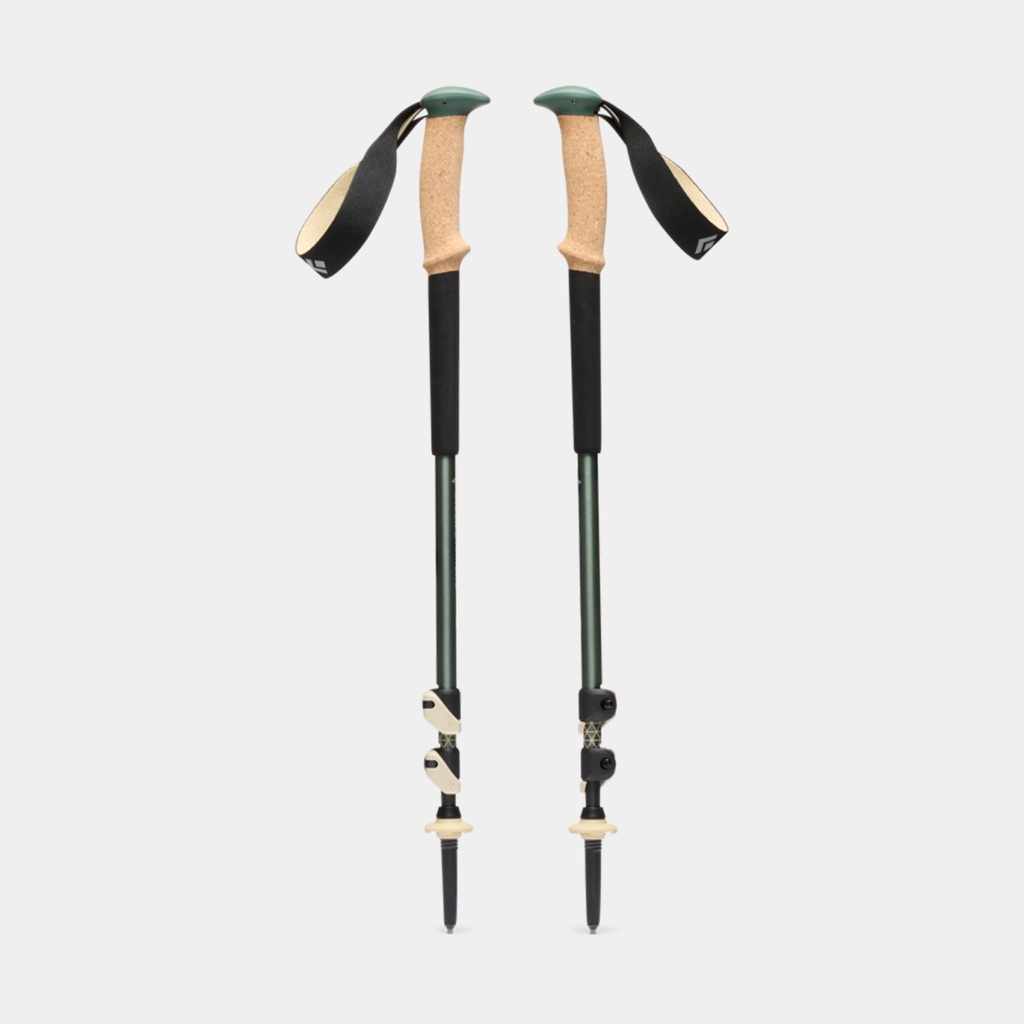 Trail Cork Trekking Poles Laurel Green