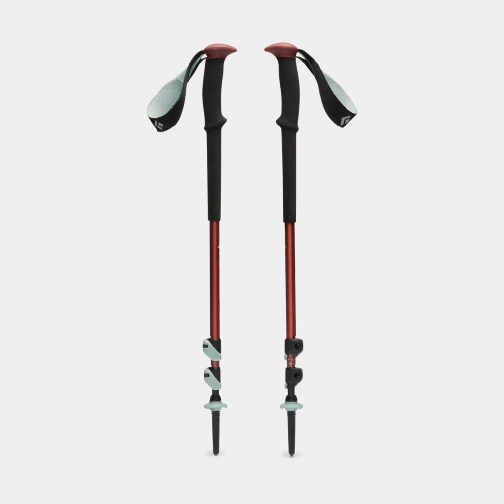 Trail Trekking Poles Iron Red