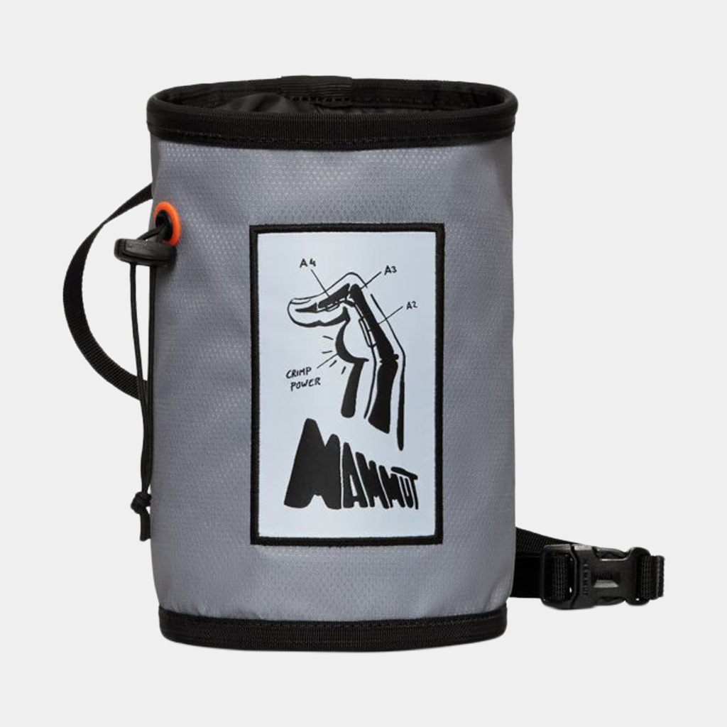 Gym Print Chalk Bag Alloy