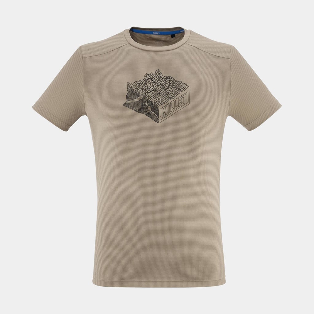 Kamet Map T-Shirt Short Sleeve Dorite