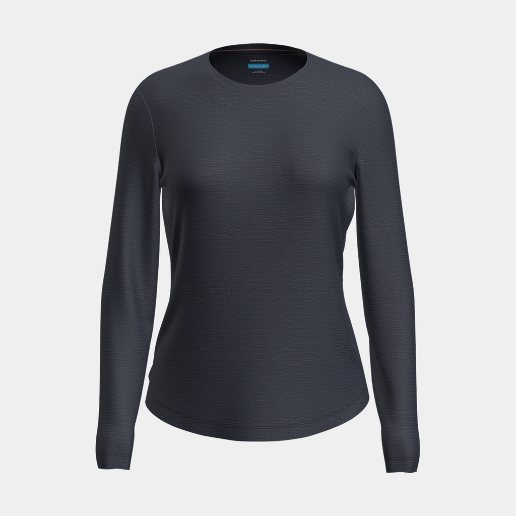 Cool-Lite Sphere III Long Sleeves 125 Tee Women Midnight Navy Heather