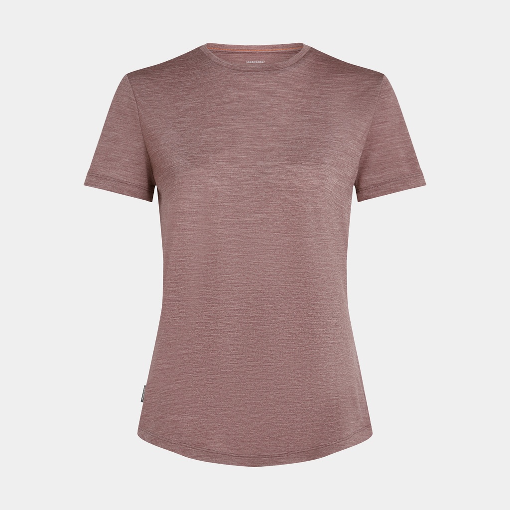 Cool-Lite Sphere III Short Sleeves Tee 125 Women Carob Heather