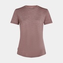 Cool-Lite Sphere III Short Sleeves Tee 125 Women Carob Heather