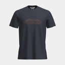 Tech Lite Short Sleeves Tee 150 Pukaki Reflected Midnight Navy