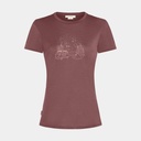 Tech Lite Short Sleeves Tee 150 Van Camp Women Carob