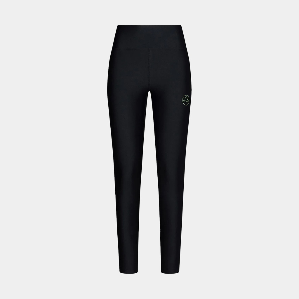 Aerial Leggings Women Black / Aspen Green