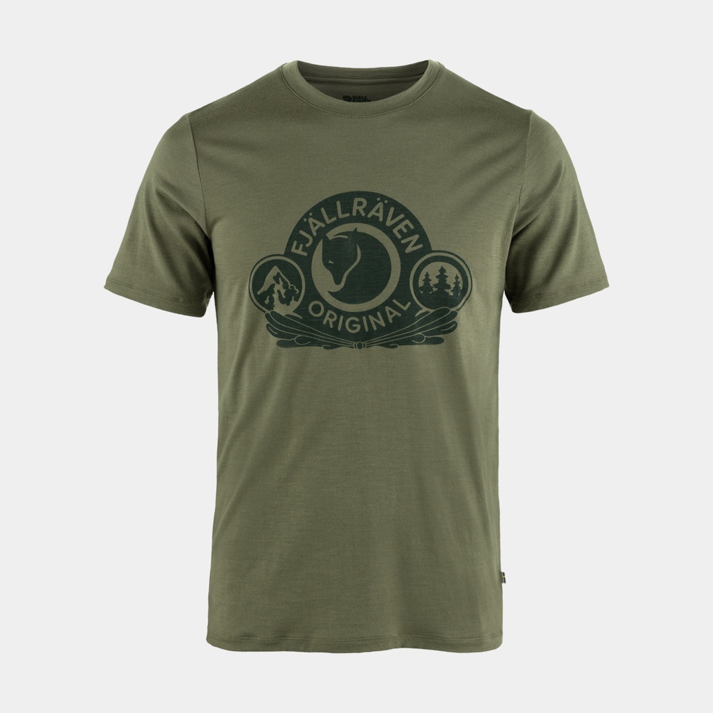 Abisko Wool Classic Short Sleeves Laurel Green