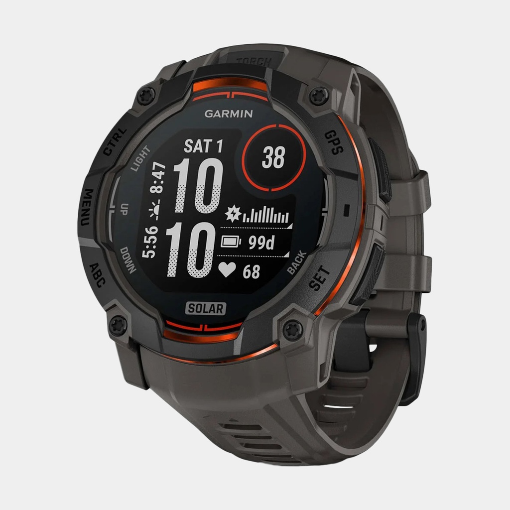 Instinct 3 - 45mm Solar Black Bezel with Black Band