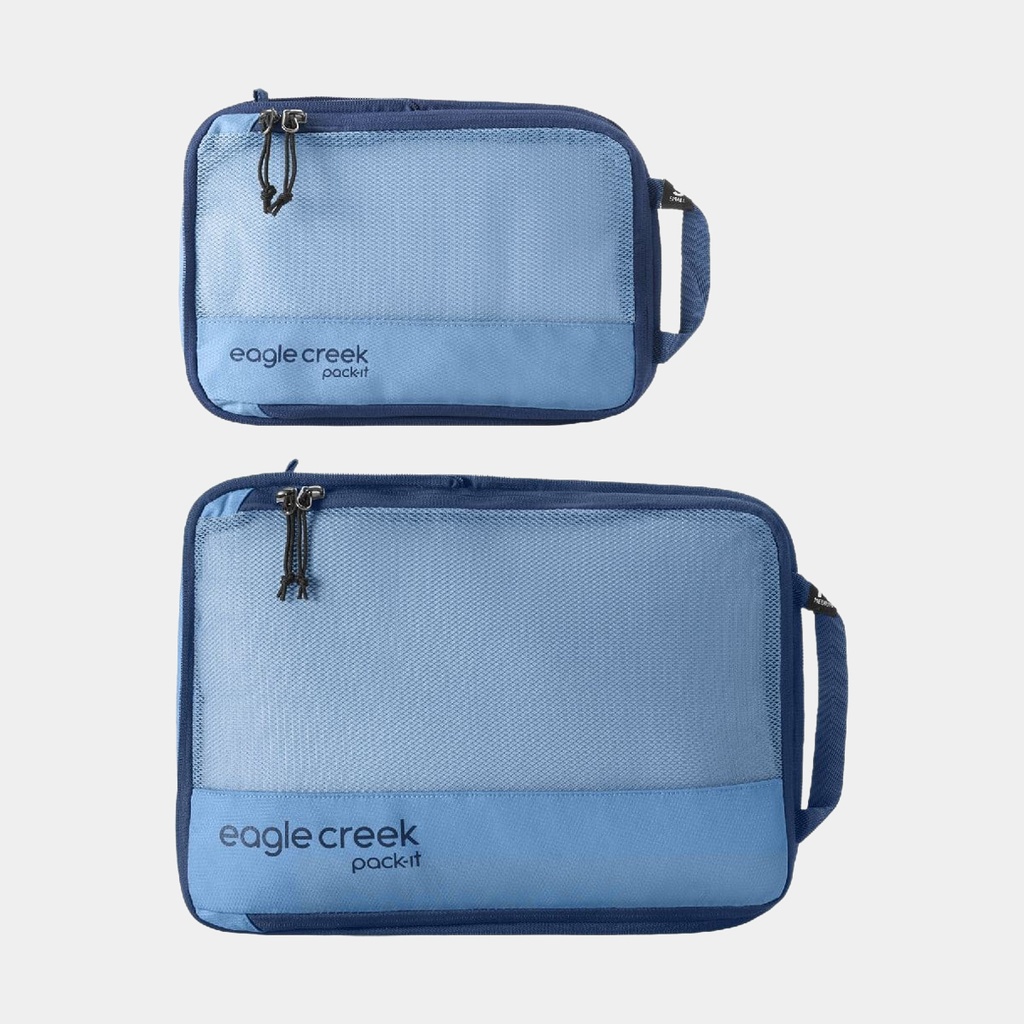 Pack-It Reveal Compression Cube Set S/M Blue Dawn