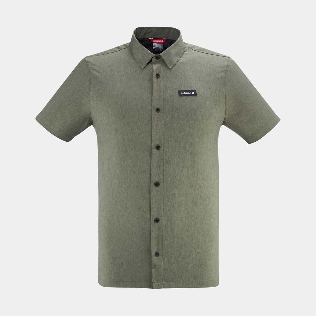 Riverside Shirt Short Sleeves Kale Green
