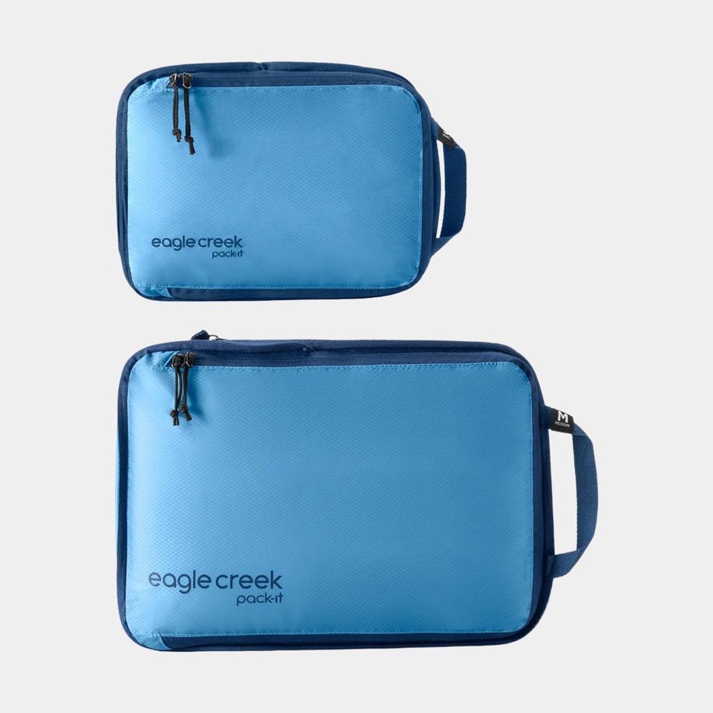 Pack-It Isolate Compression Cube Set S-M Blue Dawn