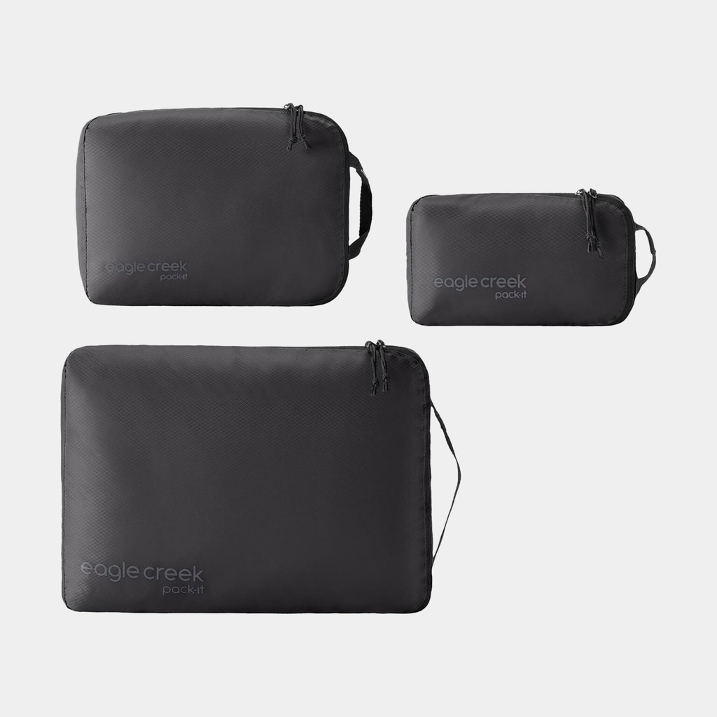 Pack-It Isolate Cube Set XS-S-M Black
