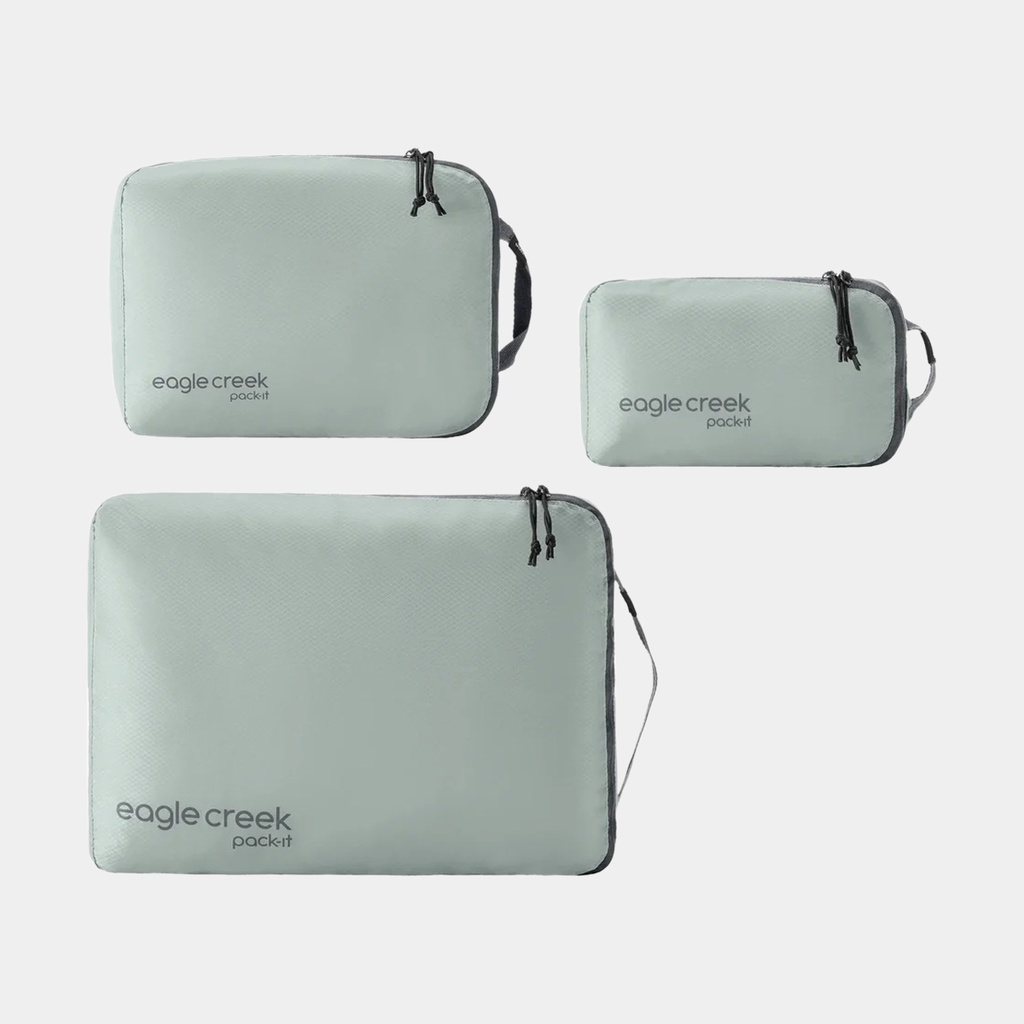 Pack-It Isolate Cube Set XS-S-M Blue Storm Grey