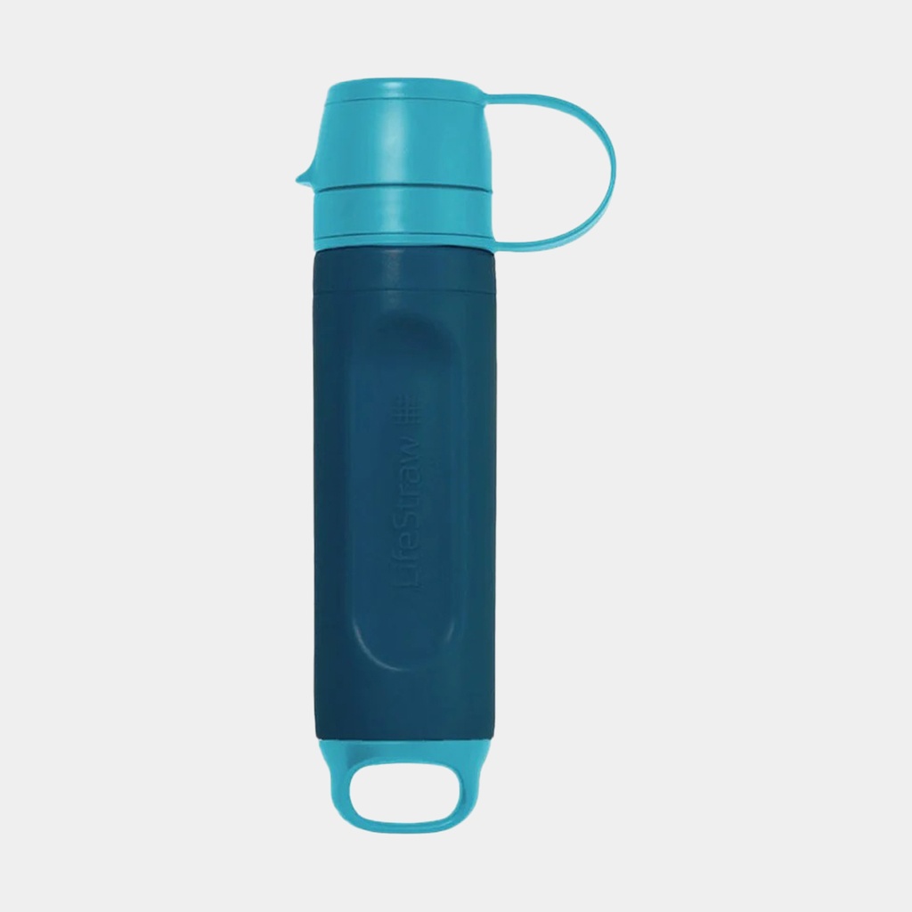 Lifestraw Peak Series Solo Personal Water Filter Straw Blue Rasperry