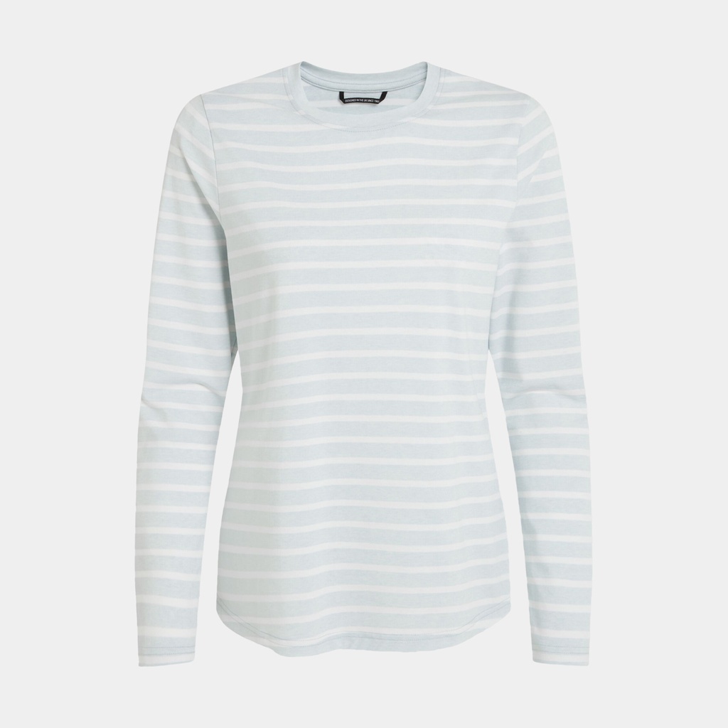 NosiLife Akona Long Sleeved Top Women Nimbus Blue Stripe