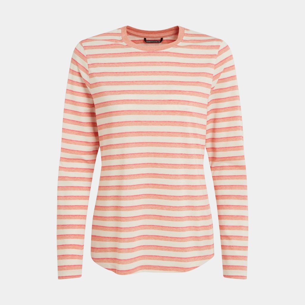 NosiLife Akona Long Sleeved Top Women Clay Stripe