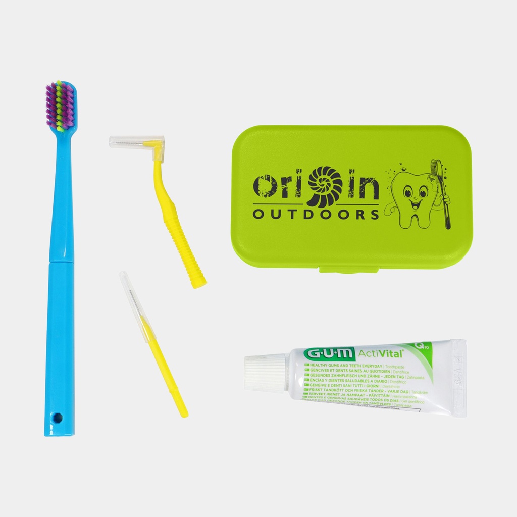 ToothBrush Kit Travel Green