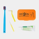 ToothBrush Kit Travel Orange