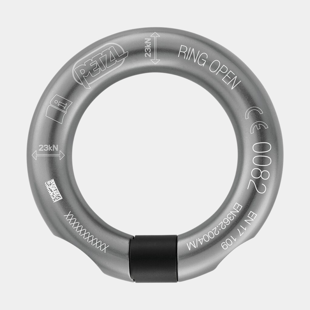 Ring Open Gris Anthracite