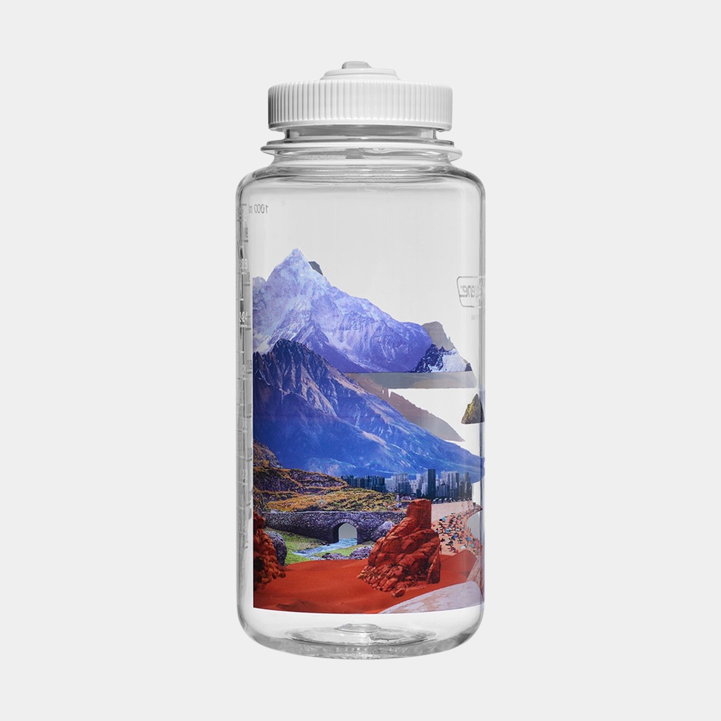 Drinking Bottle Wide Mouth Sustain 1000ml Mixed Landscapes