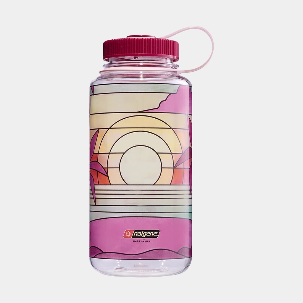 Drinking Bottle Wide Mouth Sustain 1000ml Landscape Sunset