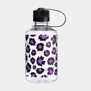 Drinking Bottle Narrow Mouth Sustain 500ml Clear Rainbow Cheetah