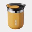 Octaroma Vacuum Insulated Coffee Mug 180ml Amber Yellow