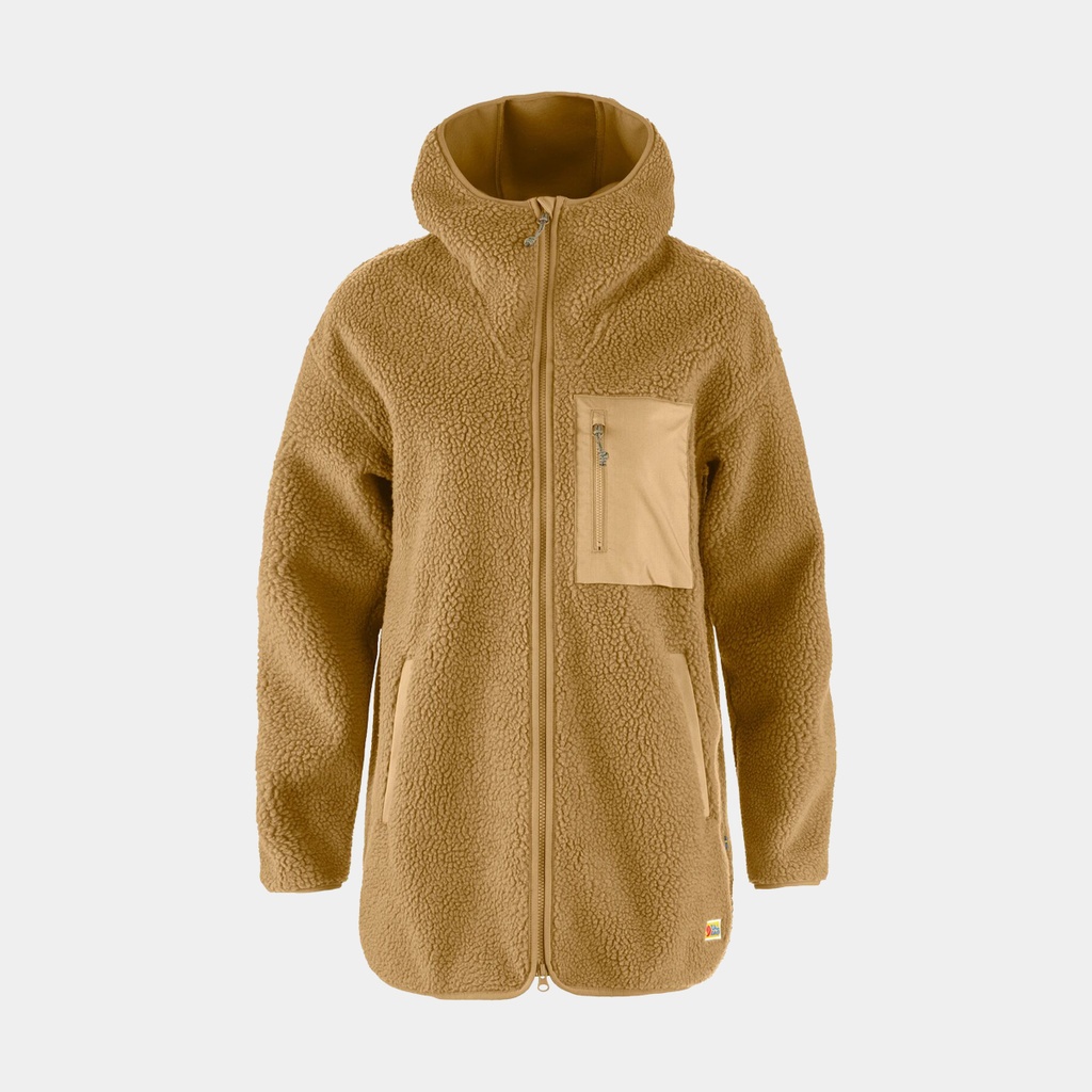 Vardag Pile Fleece Long Women Buckwheat Brown
