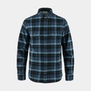 Singi Heavy Flannel Shirt Dark Navy / Indigo Blue