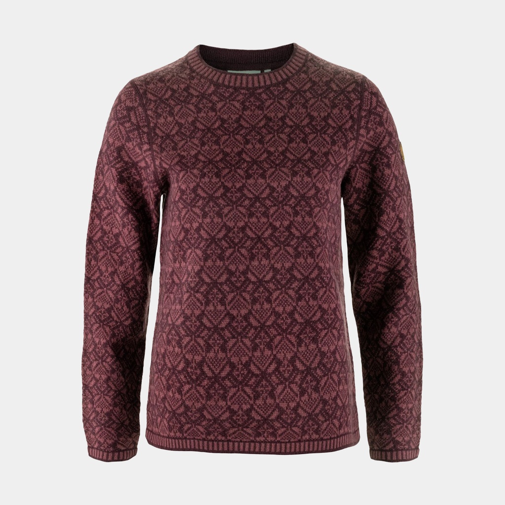 Snow Round Neck Sweater Women Port