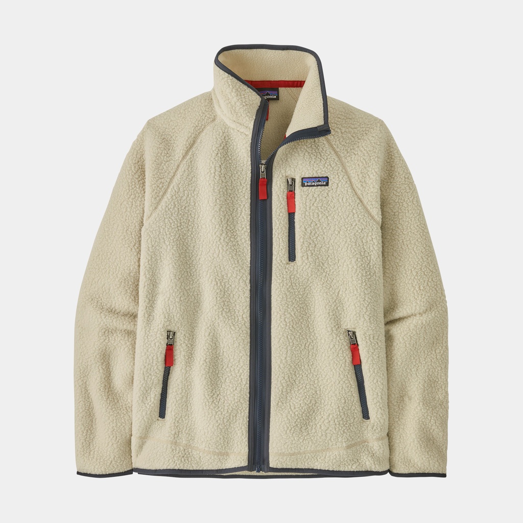 Retro Pile Jacket (2025) Pelican w/Smolder Blue