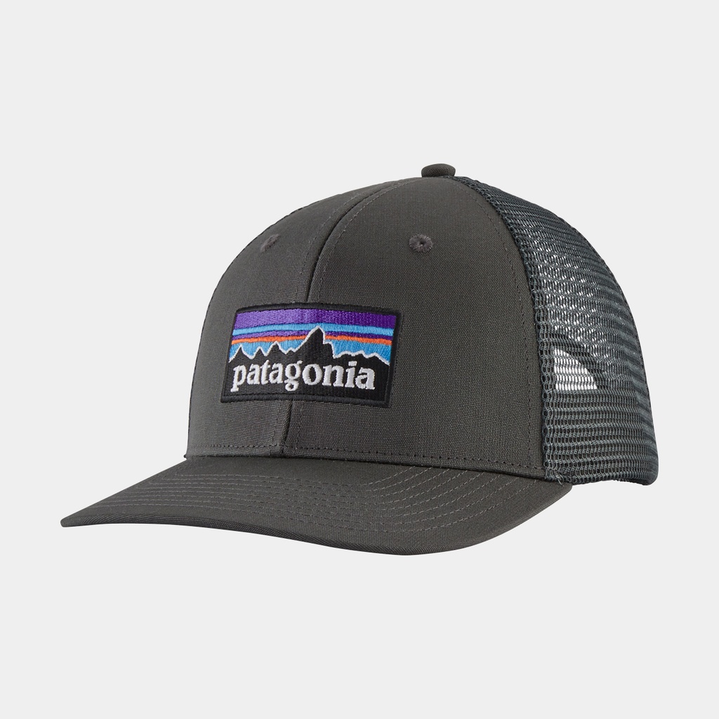 P-6 Logo Trucker Hat Forge Grey