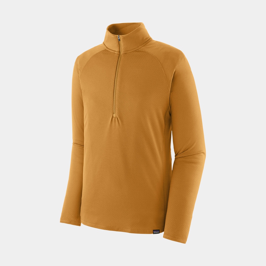 Capilene Midweight Zip Neck Talon Gold